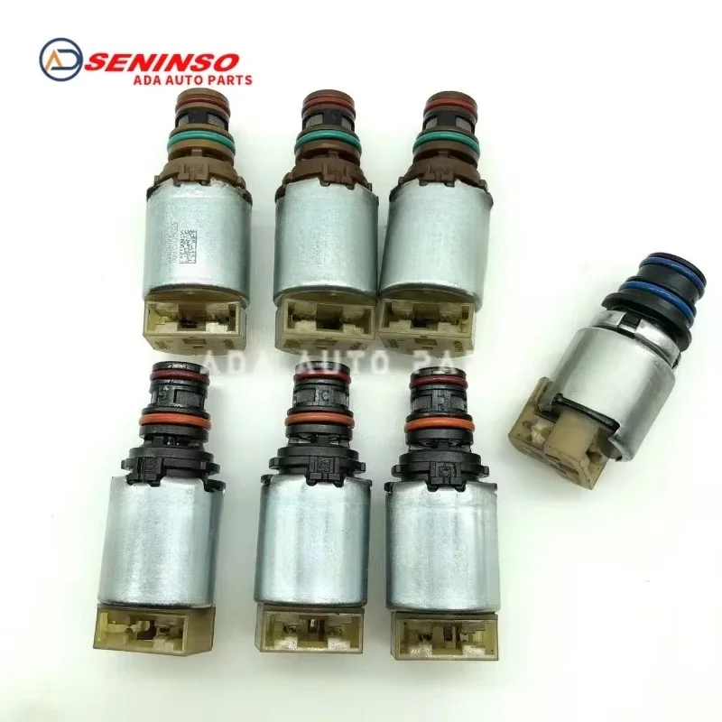 7PCS Original New 6F35 6F15 216941B Automatic Transmission Solenoid Kit For Ford For Mazda Escape Fusion Tribute 2008 Mariner 09