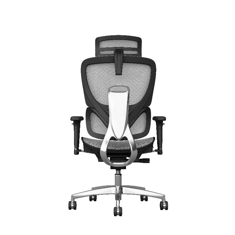 new ergonomic chair adjustable waist support chair, fish pattern mesh