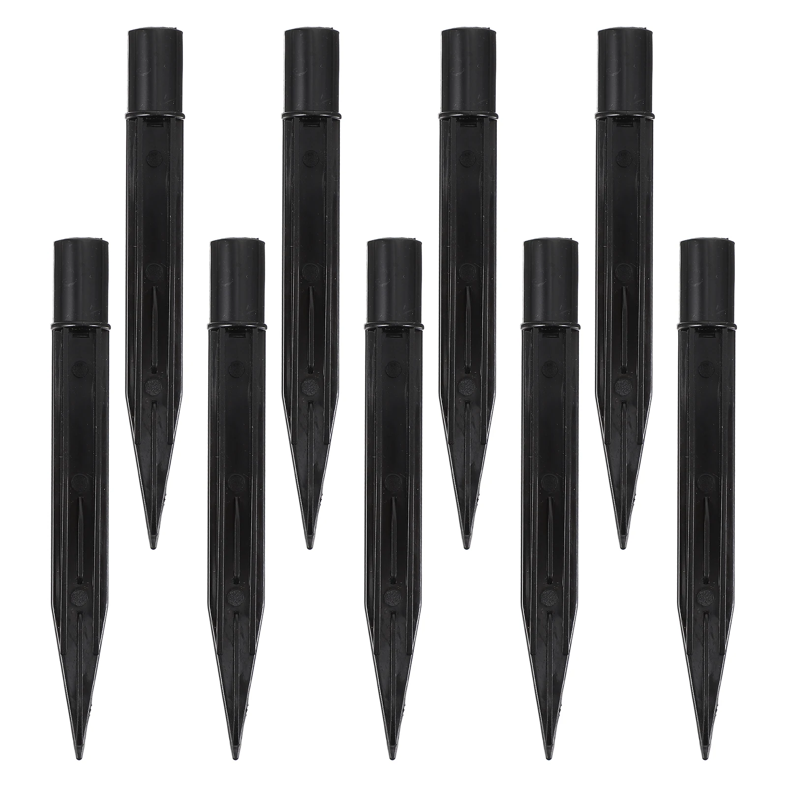 

10 Pcs Luminous Floor Lamp stakes 17x160mm 5mm Solar Garden Light Ground Stakes Plastic Accessories for Outdoor Decor