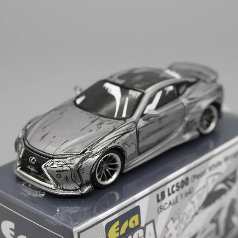 Ära 1:64 Lexus lc500 Sammlung von Druckguss legierung Wagen Modell Ornamente Geschenke