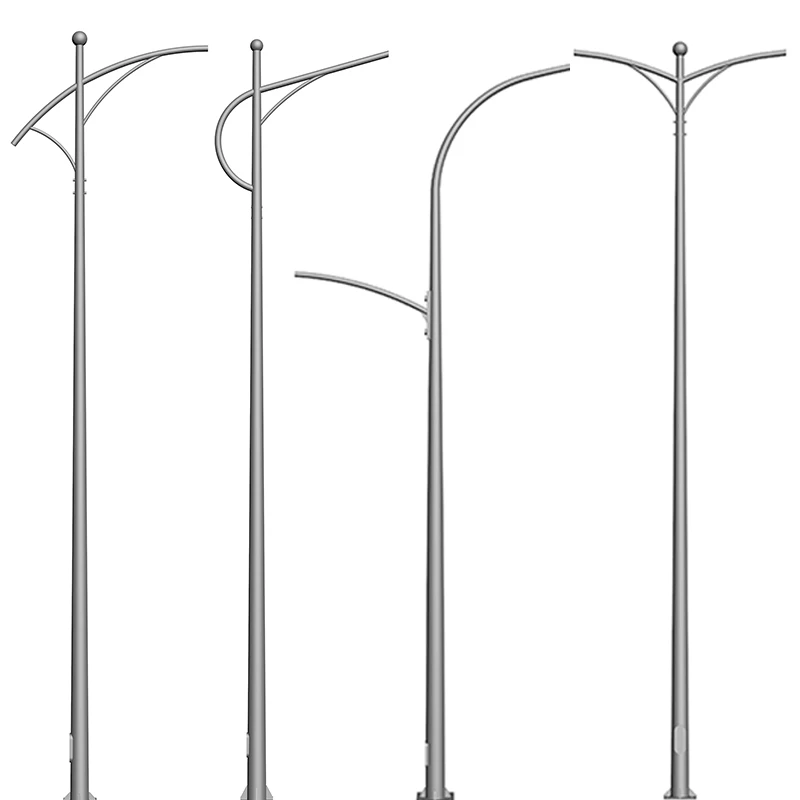 

3M 5m 6m 8m 10m 12m Galvanized Steel Garden Outdoor Post Solar Street Light Pole
