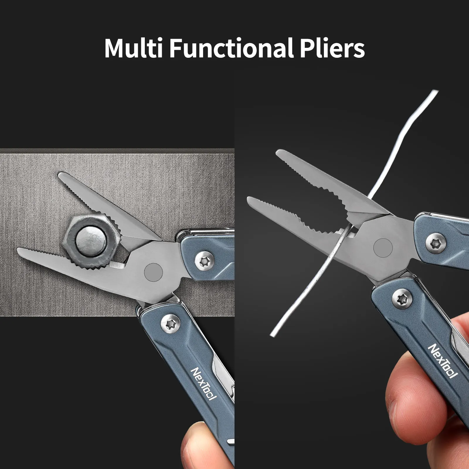 Xiaomi NexTool Mini 11-In-1 Multi-Function Tools Pliers Knife Wire Cutters Retrieve Card Pin Screwdriver Scissors Bottle Opener