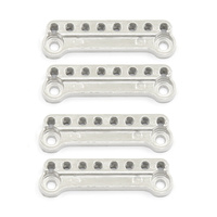 4Pc Metal Adjustable Bracket Extender Seat for MN D90 MN-90 MN99S RC Car Upgrade Parts Accessories,B