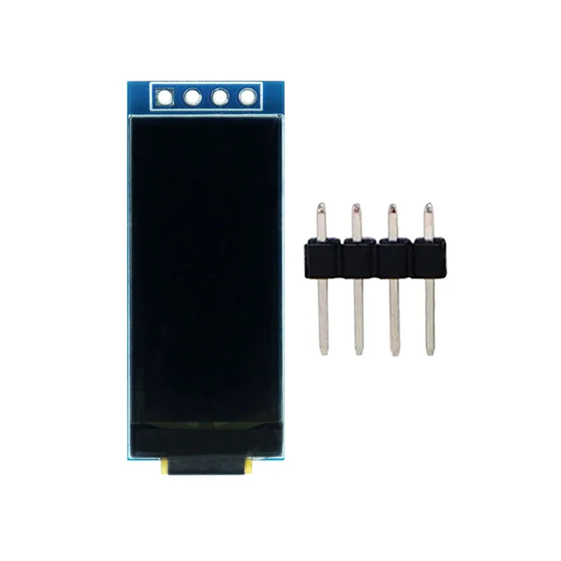Modulo display OLED bianco da 1,09 pollici 128x64 Driver SSD1312 Interfaccia I2C a 4 pin Basso consumo energetico Ampio angolo di visione