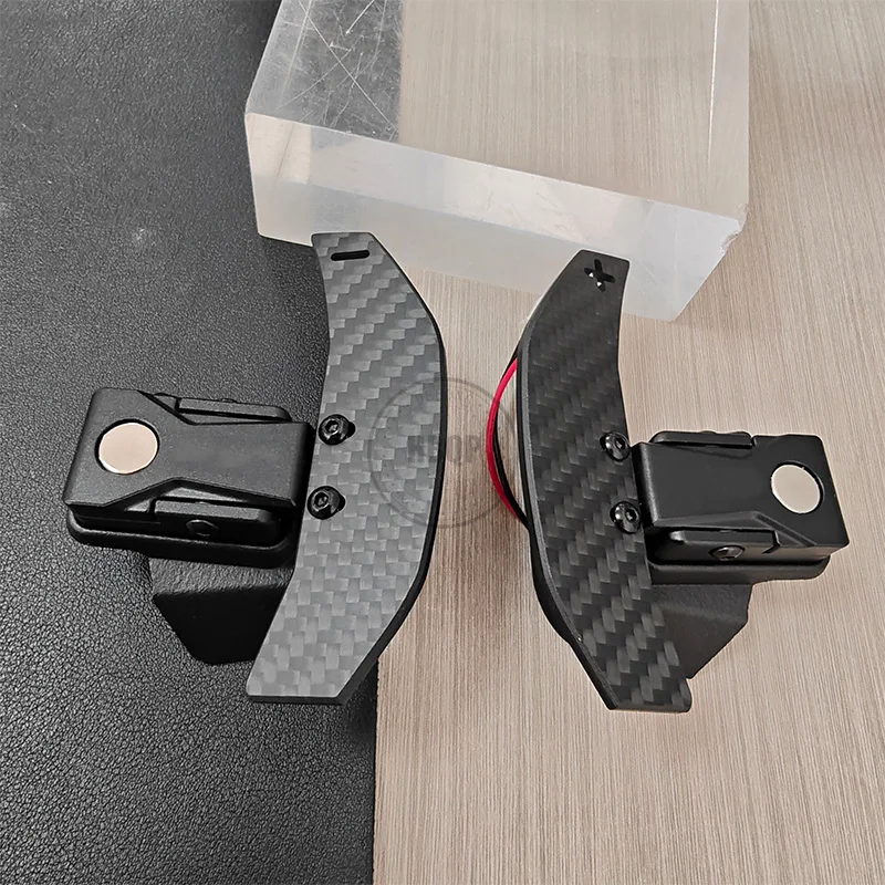 For Volkswagen golf 8 GTI/R steering wheel modification carbon fiber magnetic shift paddles