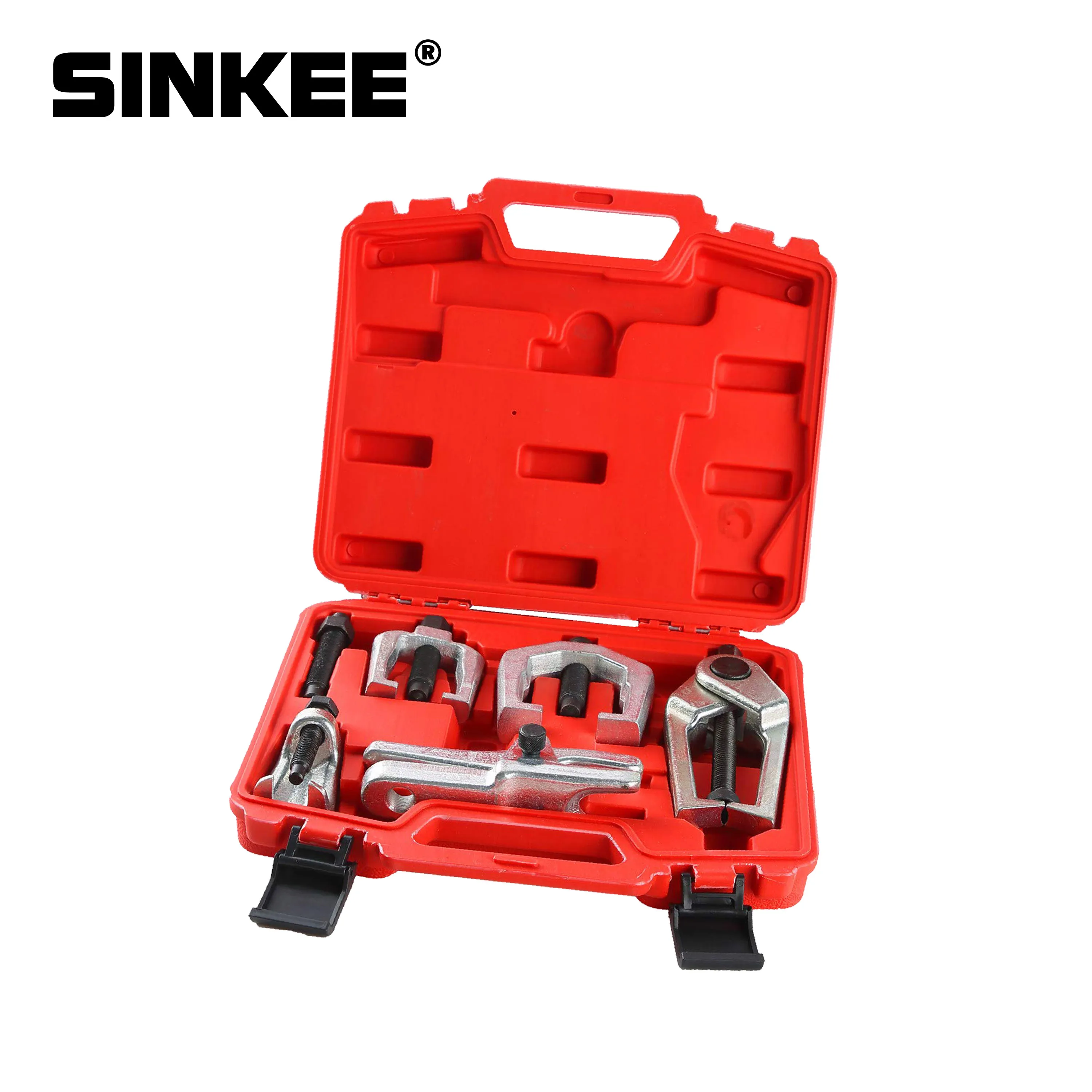 5pcs Front End Suspencion Service Ball Joint Separator Tie Rod End Kit Pitman Arm Puller Auto Tool Set Remover SK1540