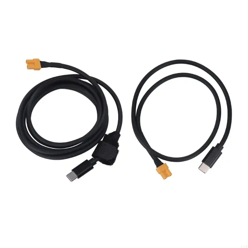 E1PF XT30 Cable for Battery Packs, USB C to XT30 Female Connection Line for Battery Charging and Daily Charging Tasks