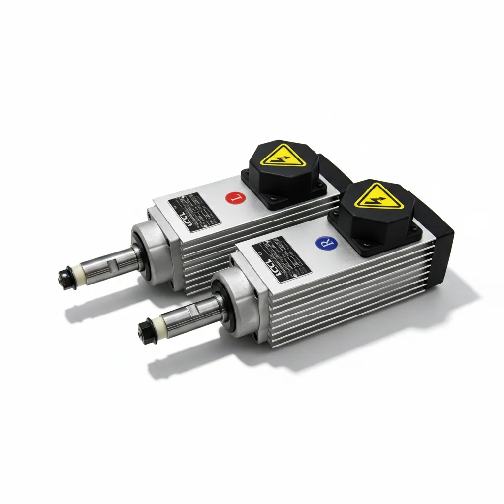 Precision Cutting Cnc Spindle Motor Air Cooled  750w Sealing-side Spindle GDZ Series Edge Band Spindle (GDZ35X68-750W)