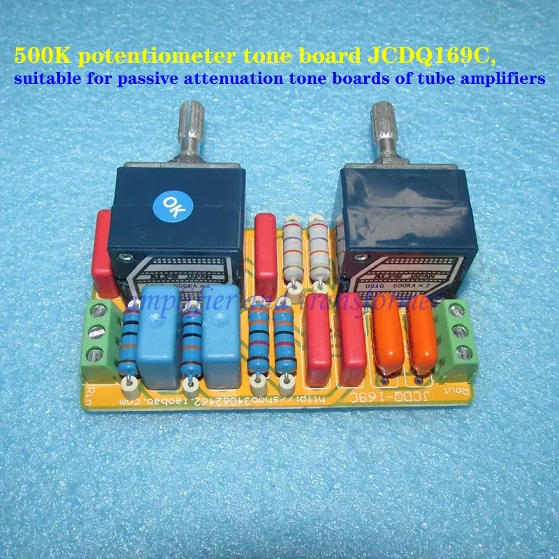 

500K potentiometer tone board JCDQ169C, suitable for passive attenuation tone boards of tube amplifiers