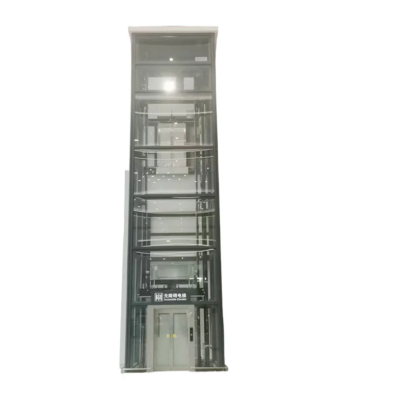 Hydraulic Home Lift 250kg 0.3m/s 2 Stops Compact No Deep Pit For Bungalow Small Apartment Retrofitting Customized