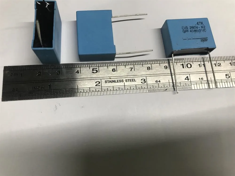 

10pcs/lot Y-CAP;INTERFERENCE SUPPRESSION CAPACITOR MKT 0.47uf 280v-x2 GPF 40 / 85 / 21 / C safety gauge capacitan