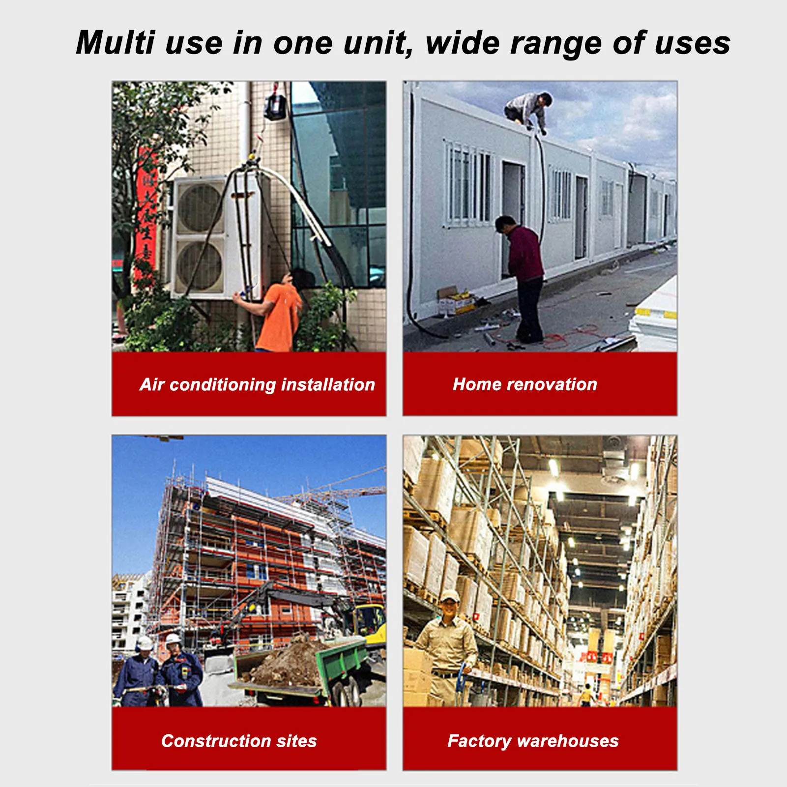 Remote-Controlled Mini Electric Crane 1500W Portable Winch 500KG Load Capacity 7.6m Lifting Height Home Use