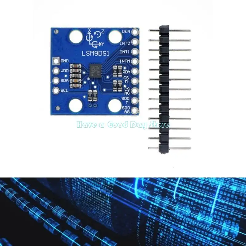 462D LSM9DS1 9-Shaft Sensory Module High Accuracy Accelerometer Gyroscope Electronic For Electronics Projects