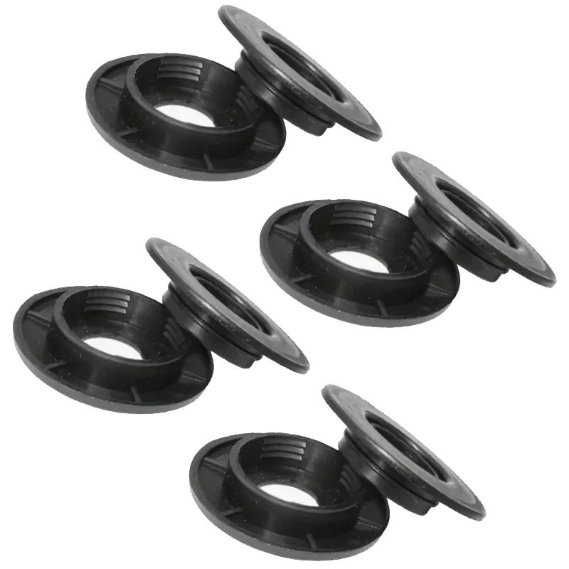 

4 Sets Car Floor Mat Anti Slip Buckle Universal Foot Mat Fixing Buckle Rotating Anti Slip Button Circular Carpet Fixing Clip