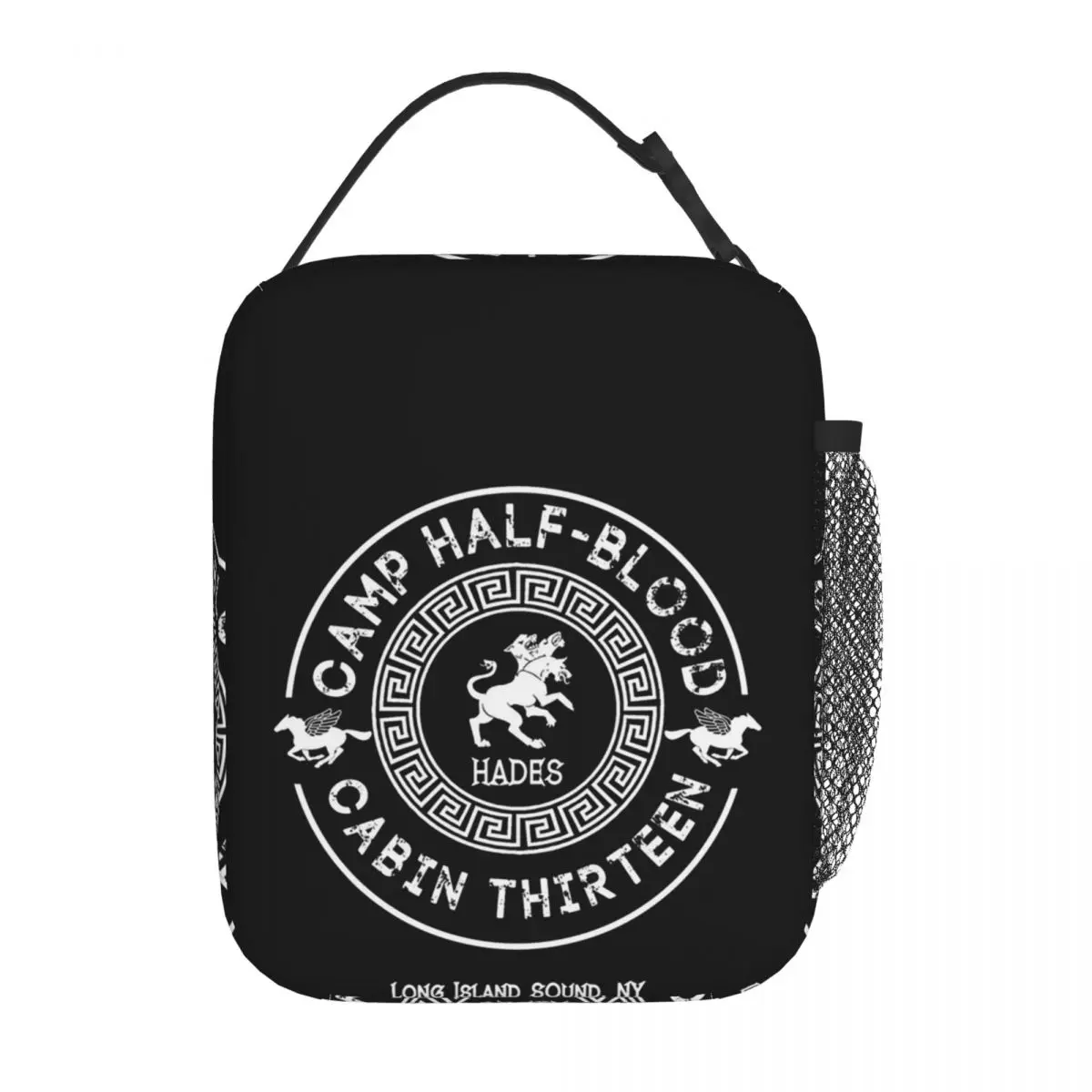 Cabin Thirteen Hades Percy Jackson Camp Half-Blood Insulated Lunch Bag for Women Kids Food Boxes Thermal Lunch Box Tote