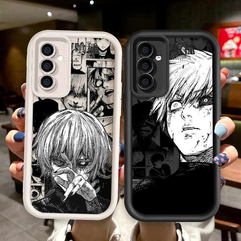 Anime Tokyo Ghoul For Samsung Galaxy S24 S23 S22 S21 S20 Ultra Plus FE A52 A53 A54 A71 Eye Ladder Phone Case