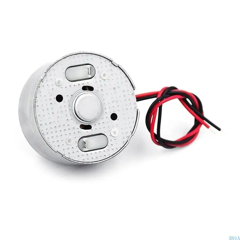 R91A Handheld Fan Motor Fast Speed DC1.5V-6.0V Voltages Ranging RF300 Fan Motor