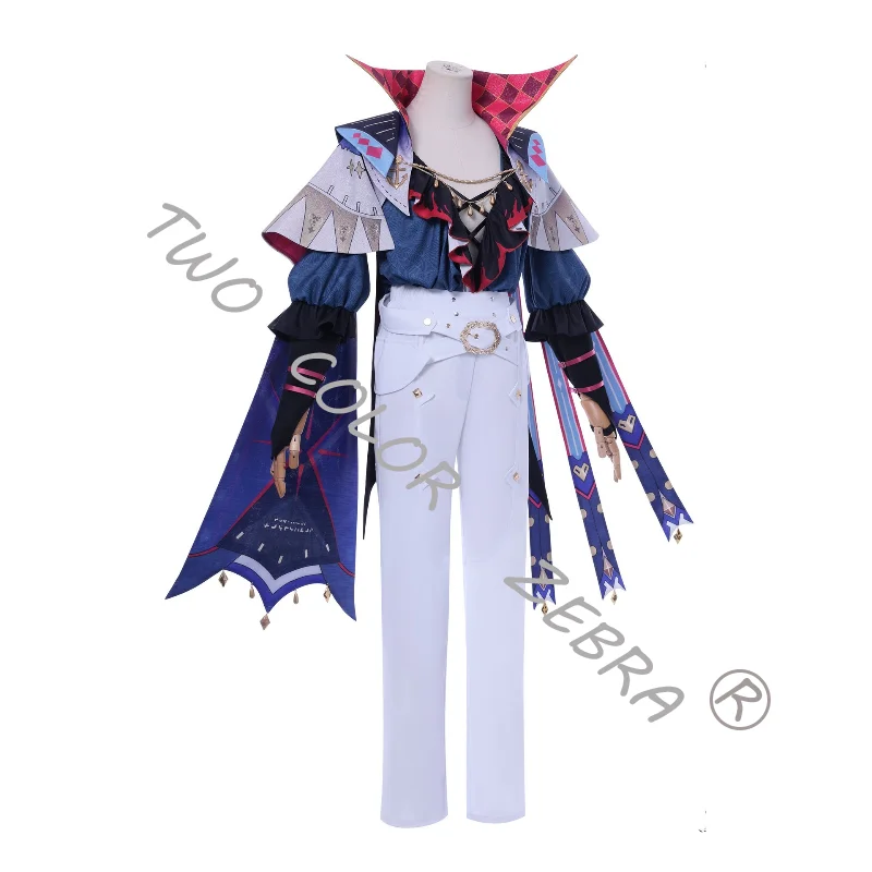 Game Wuthering Waves Brant Cosplay Costume Wig Hat Uniform Full Set Suit Carnival Halloween Comic Con Party Cos Outfit view 4