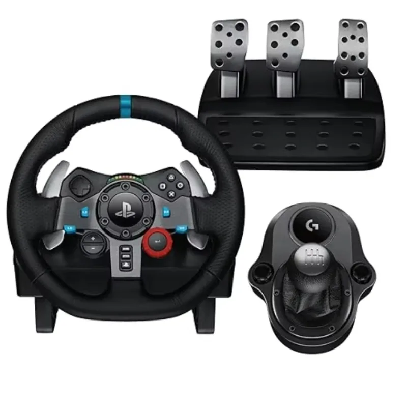 Logitech G29 G923 Driving Force Racing Wheel Video Games Use Logitech G29 G923 Racing Wheel Volante Steering Wheel