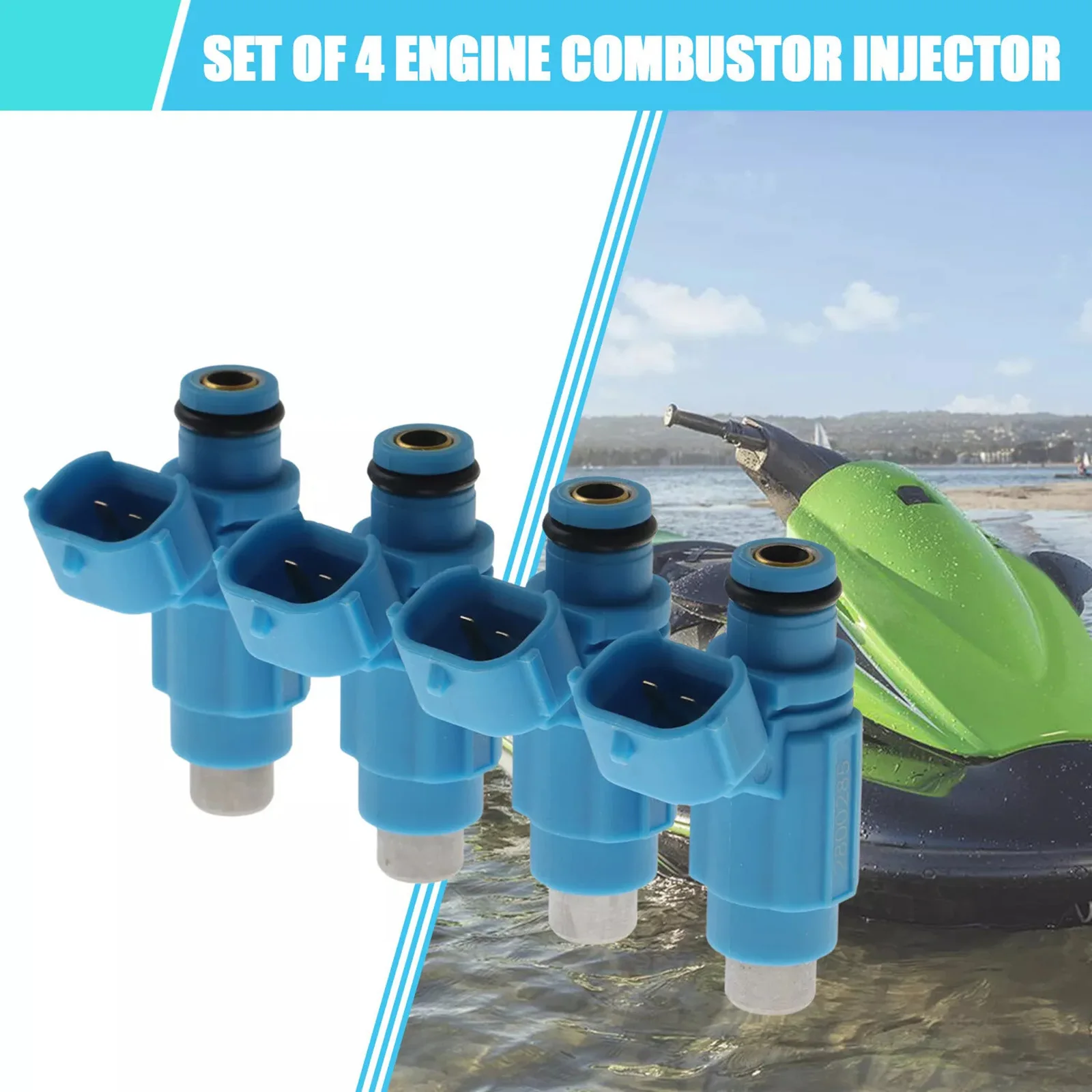 Substituição de Injetores de Combustível para Kawasaki 490333707 Jet Ski Stx 12f Stx 15f Ultra lx Stx 160 Sx-r Acessório Peças por Conjunto