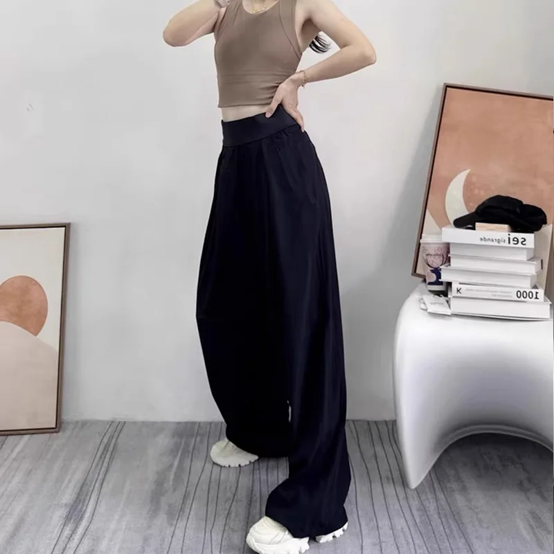 Yoga Pants Loose Casual High Waist Sweatpants Fitness Running Wide Leg Pants Sweatpants image 5