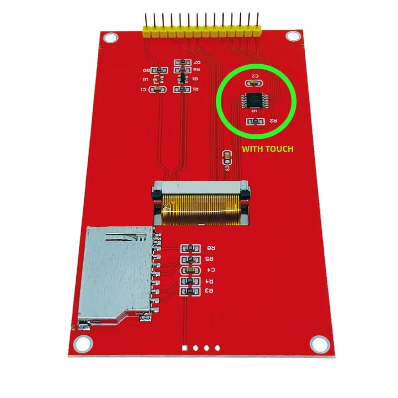 4.0 بوصة جديد SPI المنفذ التسلسلي LCD وحدة شاشة تعمل باللمس 480*320 TFT عرض ILI9488 HD الإلكترونية STM32 ESP32 AR C51 شحن مجاني