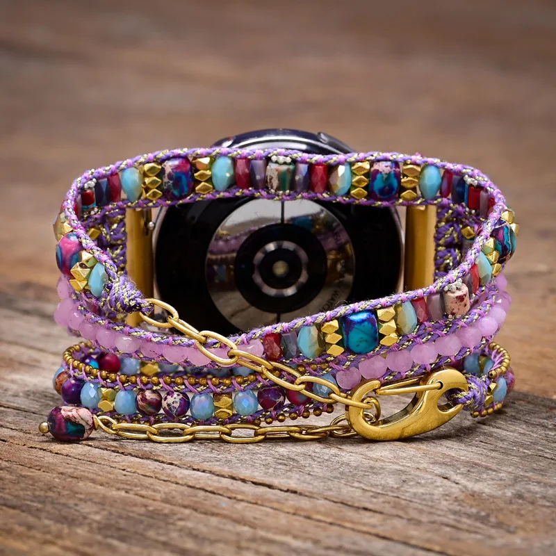 Bohemian Bracelet 22mm 20mm Watch Strap For Amazfit Bip 3 GTR 4 Strap For Samsung Galaxy Watch 3 4 5 Pro Band GT2Pro GTR2e GT2 3