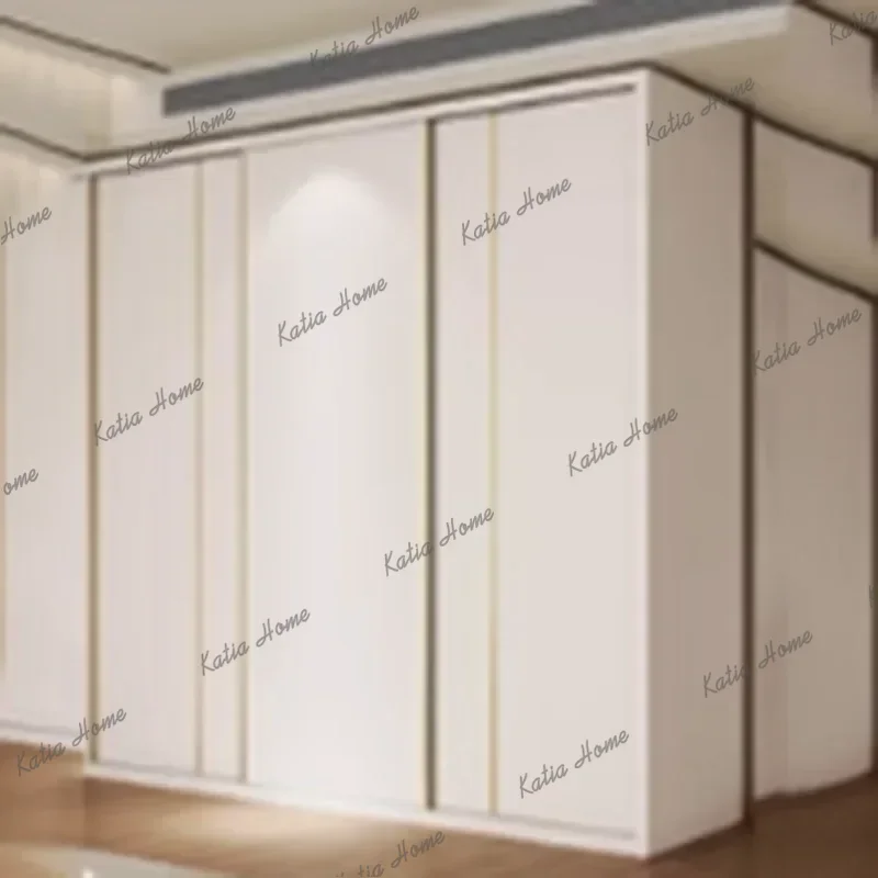 FG Drawers Luxury Doors Wardrobes Tall Handle Women Girls Bedroom Wardrobes Storage Clothes Dressing Armario De Ropa Home Furnit