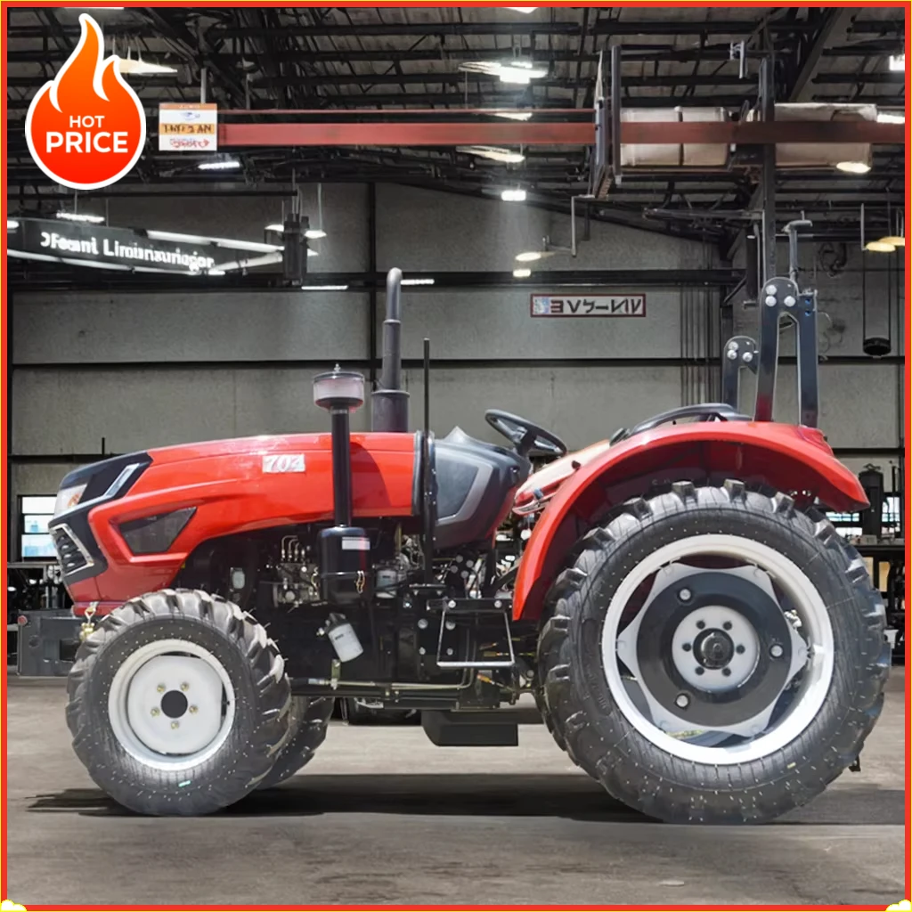 Nuevo Tractor de 70 Hp y 4 Ruedas, Precio para Tractor Agrícola, Tractor para Uso Agrícola