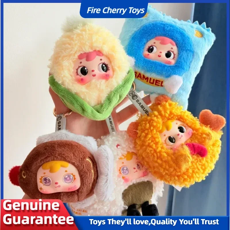 Новая серия Samuel Fried Shrimp, слепая коробка, милая сумка-сюрприз, аксессуары, декор, кавайная кукла, игрушка-сюрприз для девочек, загадочная коробка, подарок