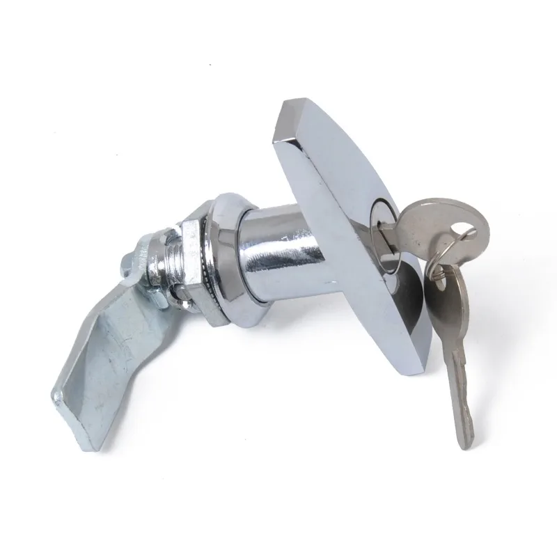 RV Trailer Toolbox Lock 76mm T Handle Lock, Chassis Cabinet Lock, Compression and Tightening Cabinet Lock, Anti-rust