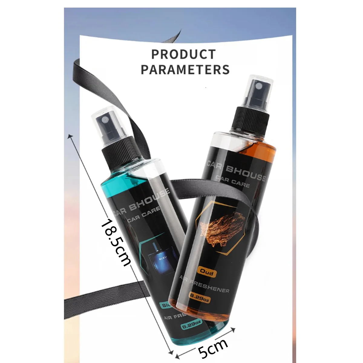 245ml car home fragrance hand spray perfume air freshener bathroom diffuser air purification deodorization view 6