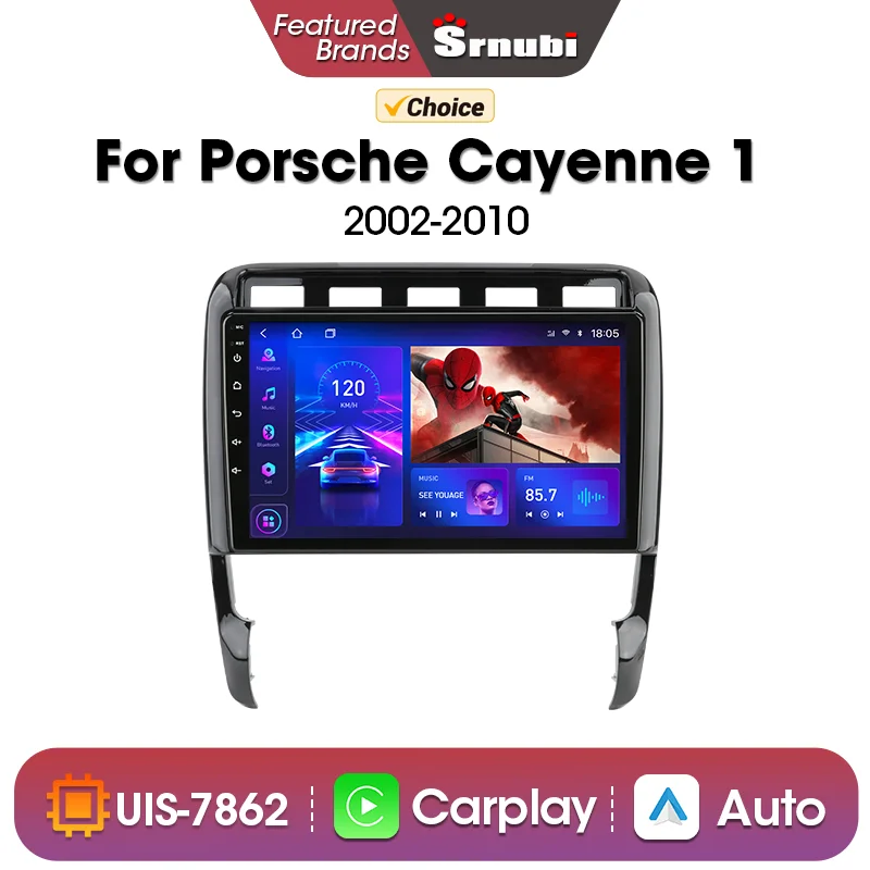 

Srnubi Android 12.0 Car Radio for Porsche Cayenne 1 2002-2010 Multimedia Video Player 2Din 4G Navigation Carplay DVD Stereo