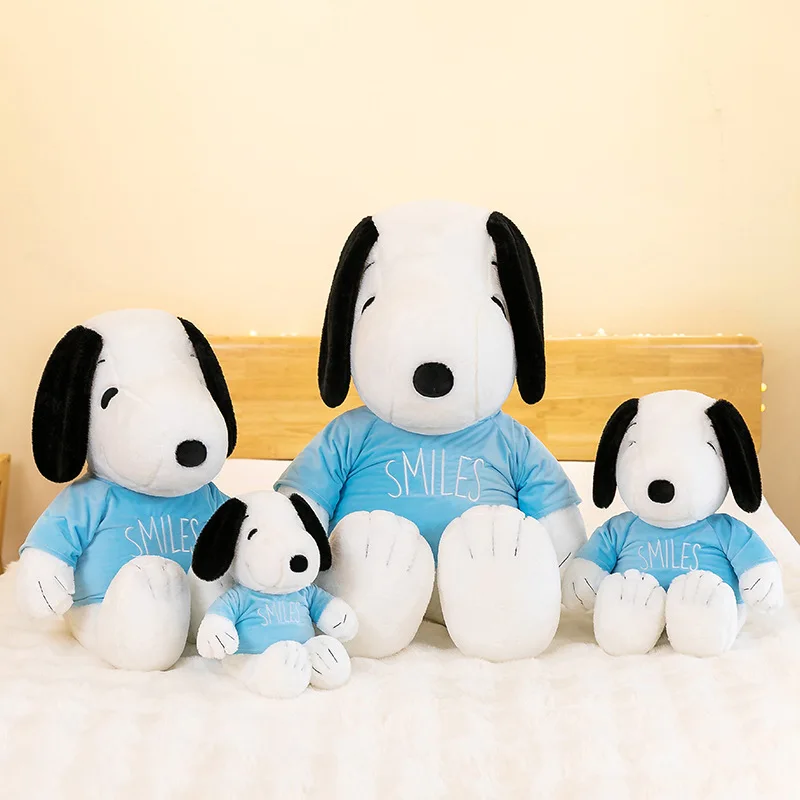 2025 ใหม่ 35 ซม.การ์ตูนน่ารัก Snoopy Plush ของเล่นหมอนโซฟากลับตุ๊กตา Plush ของขวัญเด็กของขวัญวันเกิด