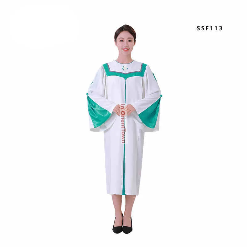 

Christian Uniform for Adults Psalm Long Robes Europe Church Gown Quality Materials Hallelujah Worship Maria Choir Attire JT003