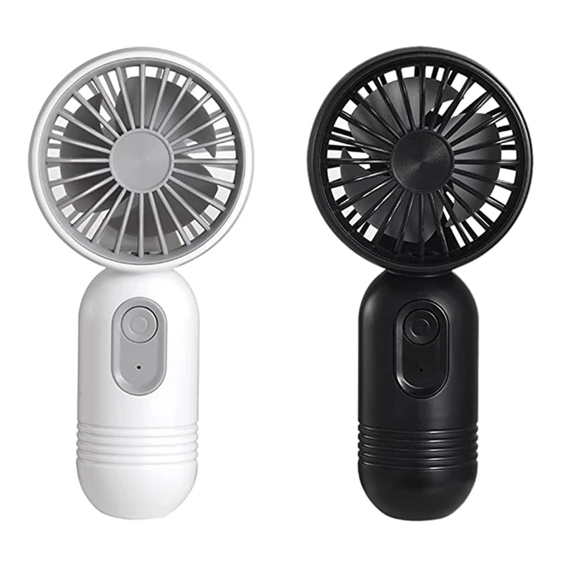 

Portable Fans Mini Fans USB Rechargeable Personal Fan For Travel/Camping/Outdoor/Home/Office 2PCS