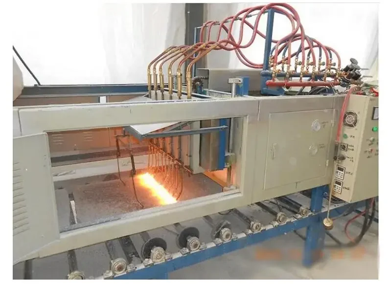 Brand new Automatic high speed stone slabs flaming machine with great price