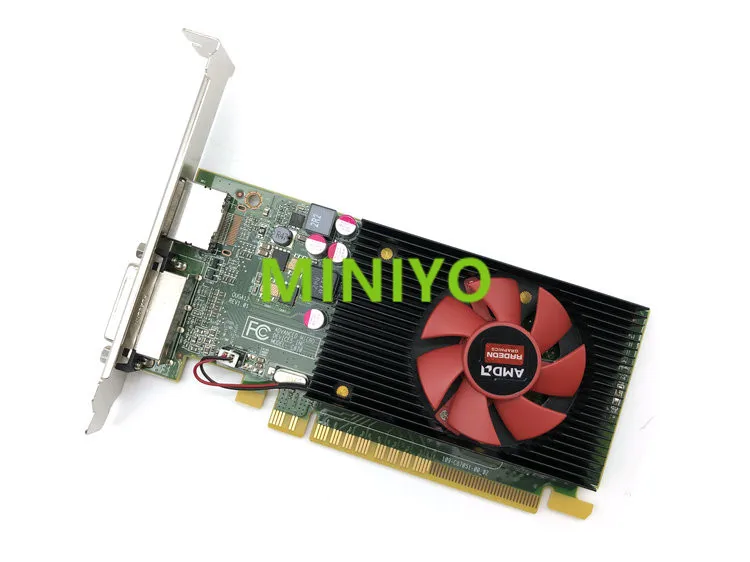 

Full / half bracket video Card for AMD R5 340X 2G DDR3 DVI+DP port 4K Independent graphics card with DVI to VGA adapter