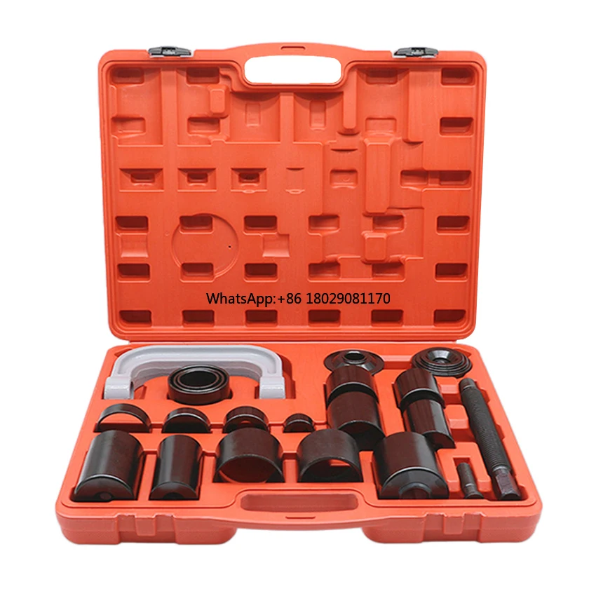 21PCS Ball Joint Press Kit, U Joint Removal Tool Kit, with 4wd Adapters, for Most 2WD and 4WD Cars and Light Trucks