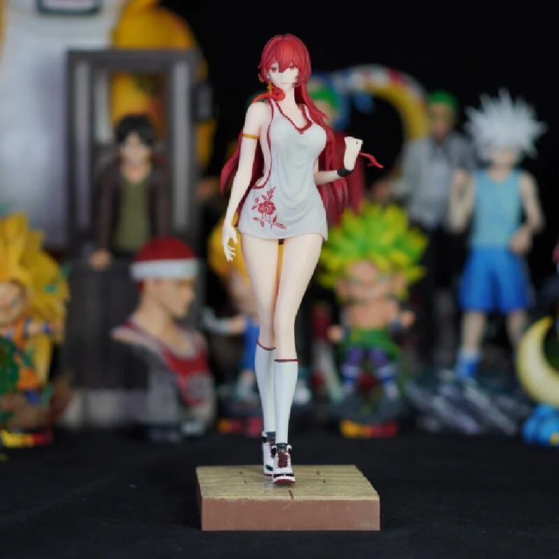 Honkai Star Rail Himeko Figure, Anime Girl Statue Model, Game Character Collectible Boxed Ornament Desktop Decor Gift