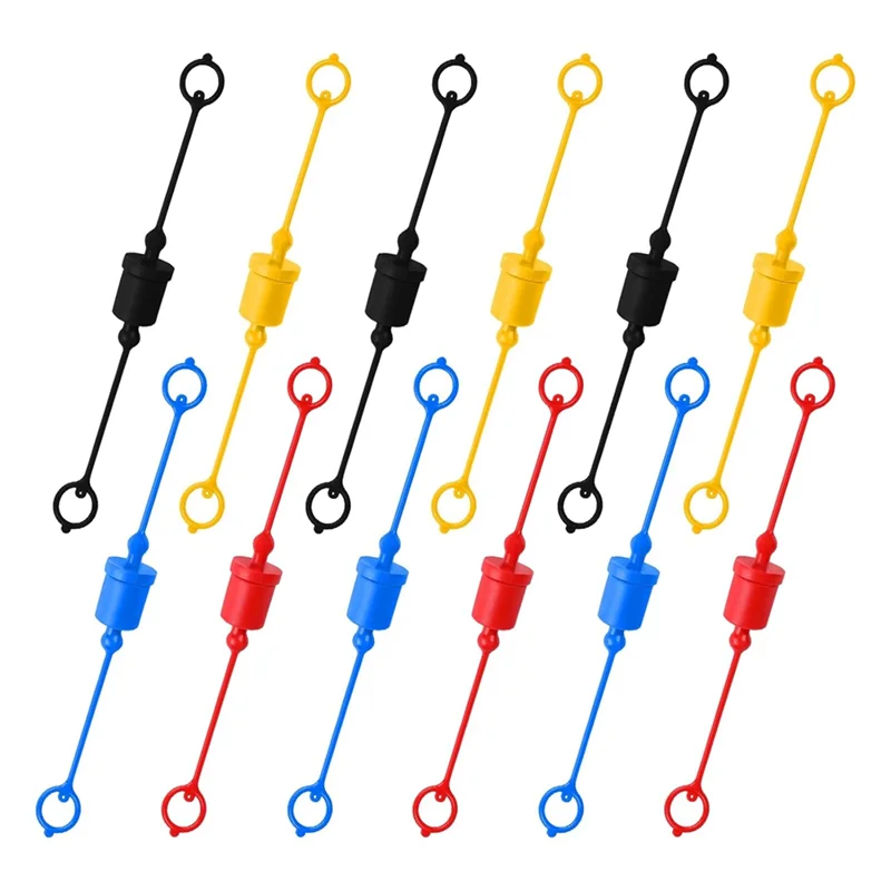 ISO7241-A (ISO-A) غطاء غبار ذكر المقرنة الهيدروليكية وغطاء قابس أنثى، مجموعة تركيب غطاء المكونات الهيدروليكية-POS