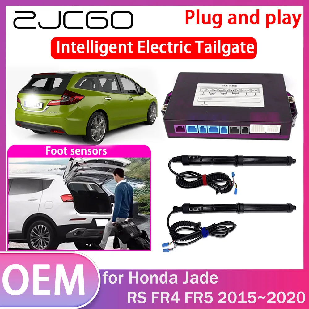 

ZJCGO Electric Tailgate Lift Drive Trunk Opening Tail Gate Lift Soft Close Car Door for Honda Jade RS FR4 FR5 2015~2020