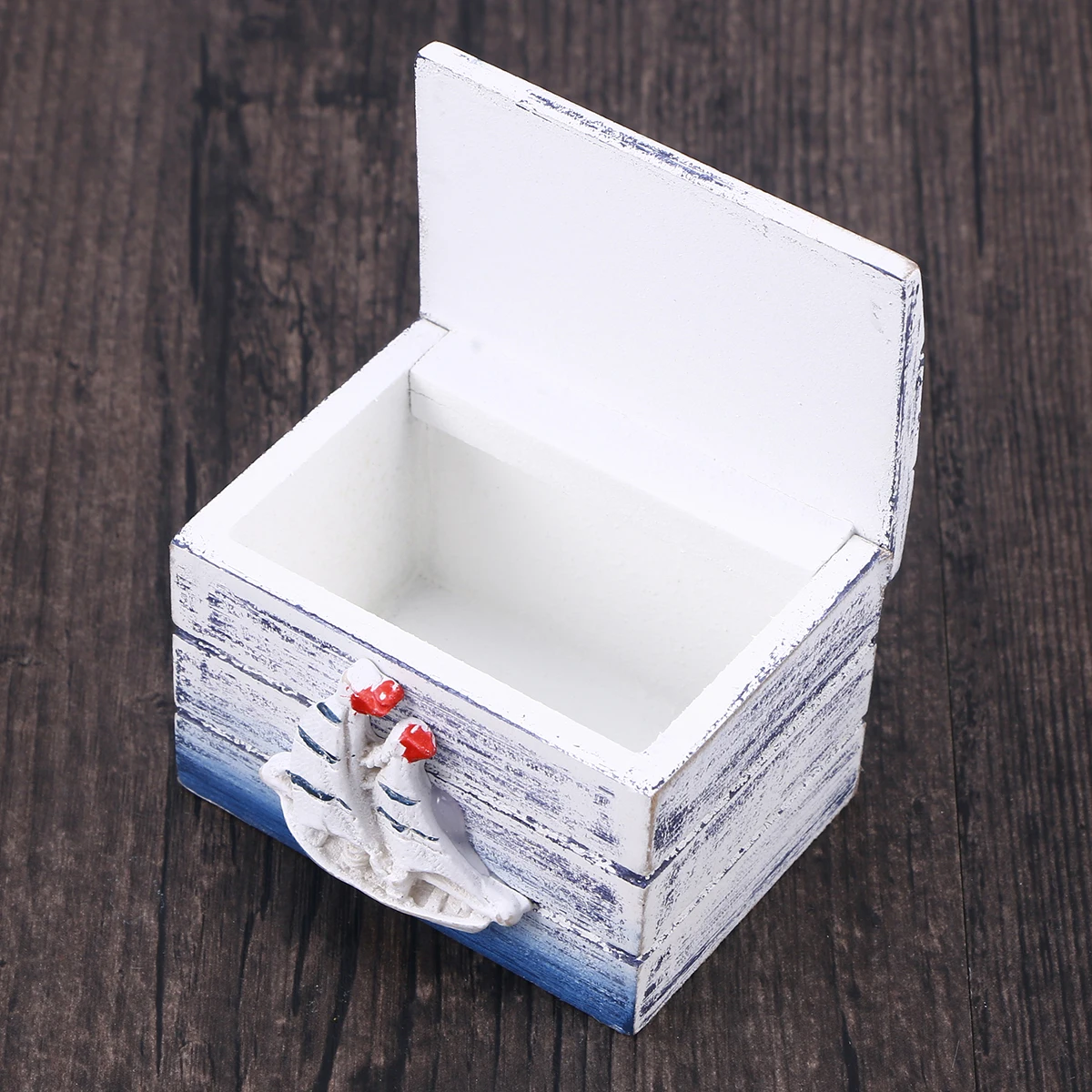 

2pcs Storage Box Mediterranean Retro Jewelry ganizer Tray Necklace Earrings Bracelet Jewelry ganizer Display Case