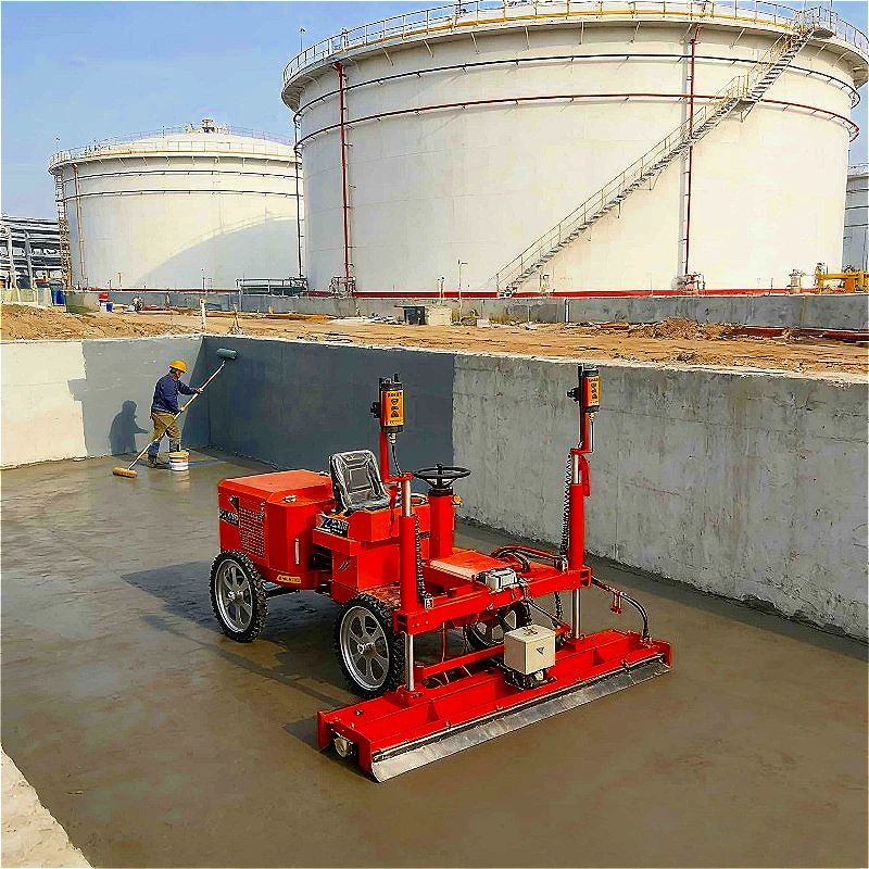 Robust Ride on Laser Screed and Power Trowel Machine for Thick Concrete Slab Industrial Applications Customized cheap Sale
