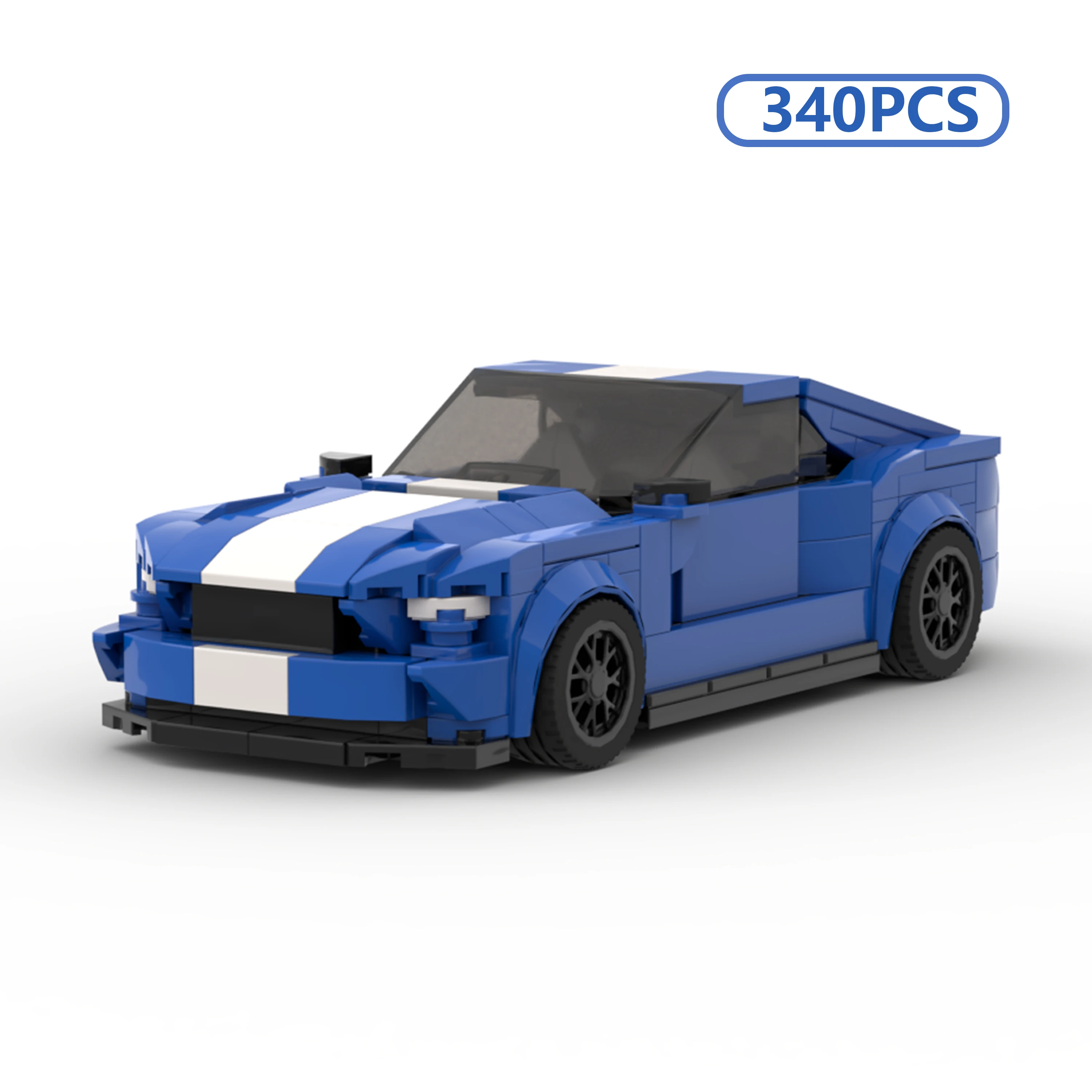 

MOC GT500 Style Supercar Building Blocks Racing Vehicle Model Sports Car Bricks Toy for Kids Children Boys Gift