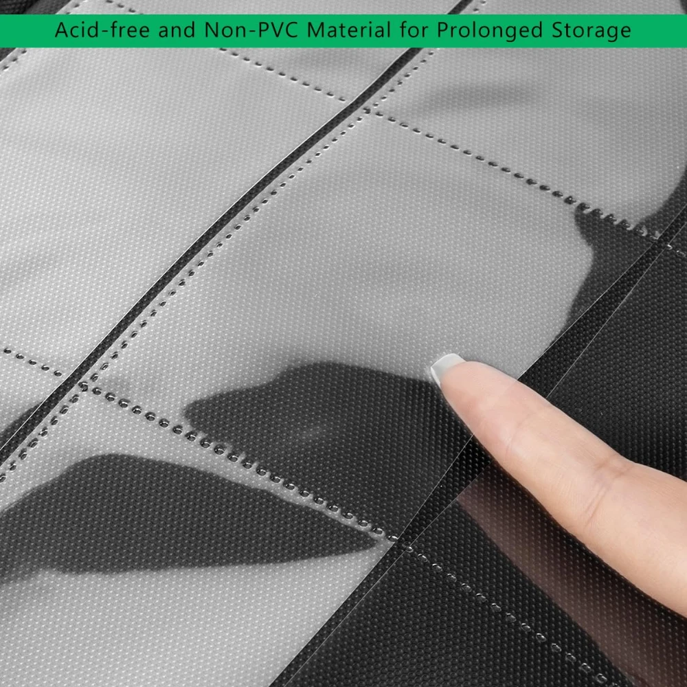 Album na karty A4 z 9 kieszeniami, segregator na luźne kartki, 360 kieszeni, wielokolorowy zestaw albumów na karty do gier, do przechowywania pamiątek/kolekcji kart do gier.