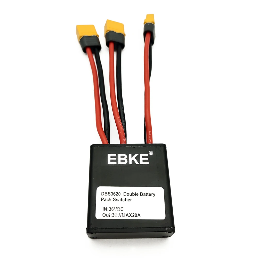 EBKE Ebike Electric Bicycle Dual Battery Management Module Switch Version 36V 48V 250W 350W 500W 20A