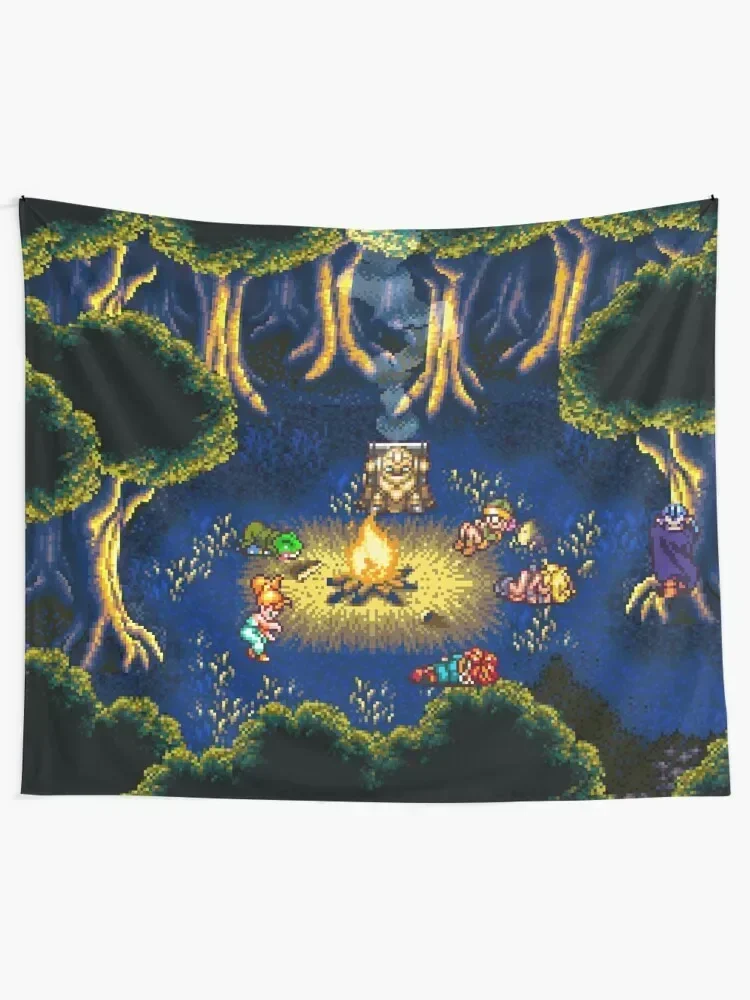 Chrono Trigger Campfire Tapestry Room Decorations House Decor Tapestry