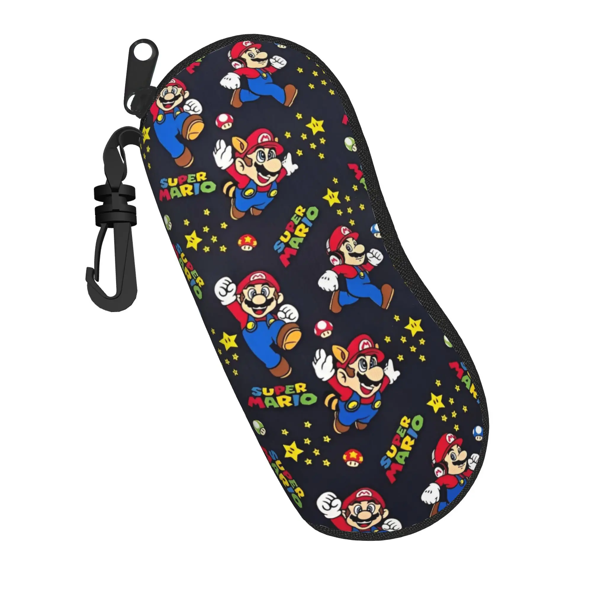 

Super Marios Game Cartoon Glasses Case Unisex Anti-Fall Accessories Glasses Storage Box Eye Contacts Case