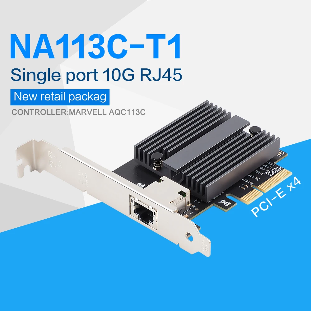 Why Marvell Technology's AQC113 PCIe x4 10GbE Card Is the Only